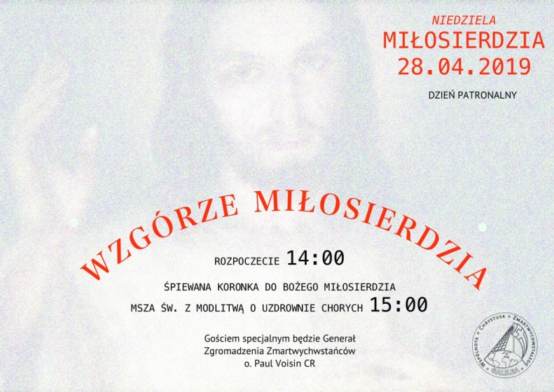 Zapraszamy na fanpage Wzgórze Miłosierdzia Zapraszamy na fanpage Wzgórze Miłosierdzia