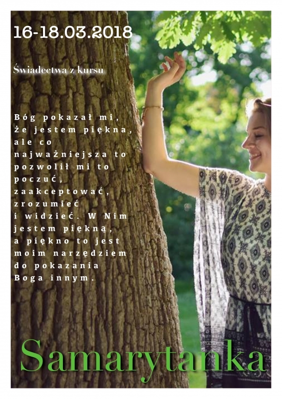 Świadectwa z kursu Samarytanka 16-18.03.2018