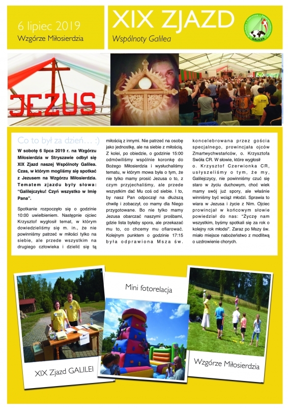 Zapraszamy na fanpage Wzgórze Miłosierdzia