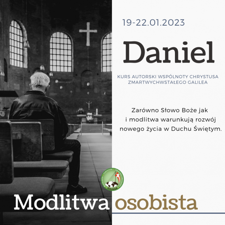 Kurs Daniel - o modlitwie osobistej