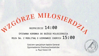 Zapraszamy na fanpage Wzgórze Miłosierdzia